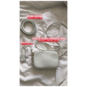 Pop & Suki Camera Bag with accessories